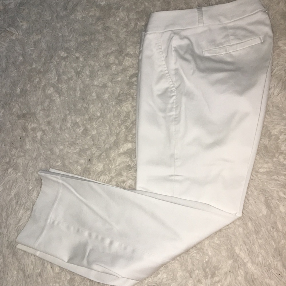 Banana Republic White Pants
